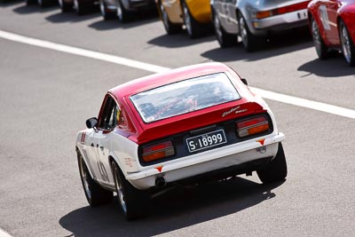 26;1971-Datsun-240Z;5-April-2010;Australia;Bathurst;FOSC;Festival-of-Sporting-Cars;Greg-Alderding;Mt-Panorama;NSW;New-South-Wales;Regularity;S18999;auto;motorsport;racing;super-telephoto