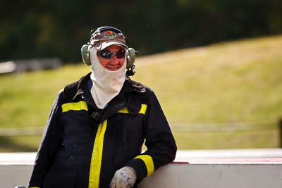 5-April-2010;Australia;Bathurst;FOSC;Festival-of-Sporting-Cars;Mt-Panorama;NSW;New-South-Wales;atmosphere;auto;fire-marshal;motorsport;portrait;racing;super-telephoto