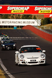 99;2007-Porsche-997-GT3;5-April-2010;Australia;Bathurst;FOSC;Festival-of-Sporting-Cars;Max-Williams;Mt-Panorama;NSW;New-South-Wales;Regularity;auto;motorsport;racing;super-telephoto
