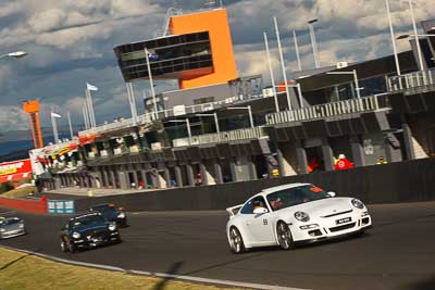 99;2007-Porsche-997-GT3;5-April-2010;Australia;Bathurst;FOSC;Festival-of-Sporting-Cars;Max-Williams;Mt-Panorama;NSW;New-South-Wales;Regularity;auto;motorsport;racing;telephoto