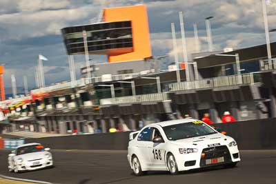 158;2009-Mitsubishi-Lancer-Evolution-X;5-April-2010;Australia;Bathurst;FOSC;Festival-of-Sporting-Cars;Mt-Panorama;NS911;NSW;New-South-Wales;Norm-Sutton;Regularity;auto;motorsport;racing;telephoto