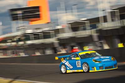 81;2002-Porsche-996-GT3-RS;5-April-2010;Australia;Bathurst;FOSC;Festival-of-Sporting-Cars;Mt-Panorama;NSW;New-South-Wales;Phillip-Holzberger;Regularity;Topshot;auto;motion-blur;motorsport;racing;telephoto