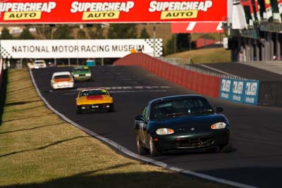 461;1998-Mazda-MX‒5;5-April-2010;Australia;Bathurst;FOSC;Festival-of-Sporting-Cars;Mazda-MX‒5;Mazda-MX5;Mazda-Miata;Mt-Panorama;NSW;New-South-Wales;Regularity;Stewart-Temesvary;auto;motorsport;racing;super-telephoto