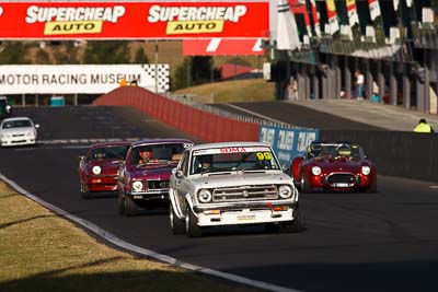 99;1972-Datsun-1200-Coupe;5-April-2010;Australia;Bathurst;FOSC;Festival-of-Sporting-Cars;Mt-Panorama;NSW;New-South-Wales;Paul-Wyatt;Regularity;auto;motorsport;racing;super-telephoto