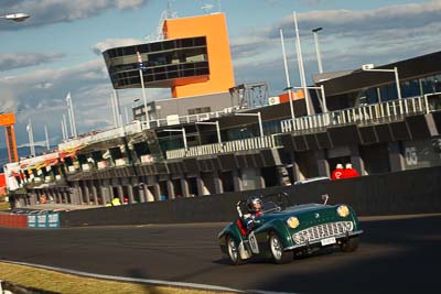 17;1960-Triumph-TR3A;31107H;5-April-2010;Australia;Bathurst;Brian-Richards;FOSC;Festival-of-Sporting-Cars;Mt-Panorama;NSW;New-South-Wales;Regularity;auto;motorsport;racing;telephoto