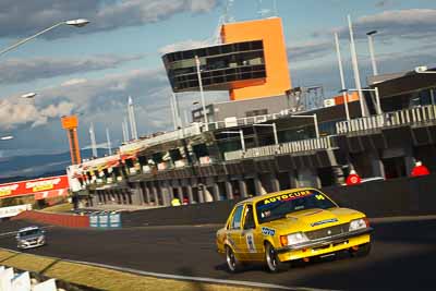 96;1983-Holden-Commodore-VH;5-April-2010;Australia;Bathurst;FOSC;Festival-of-Sporting-Cars;Mt-Panorama;NSW;New-South-Wales;Ray-Seymour;Regularity;auto;motorsport;racing;telephoto