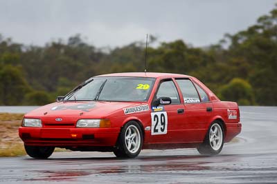 29;29-May-2010;Australia;Ford-Falcon-EA;Jonathan-Fishburn;Morgan-Park-Raceway;QLD;Queensland;Saloon-Cars;Warwick;auto;motorsport;racing;super-telephoto