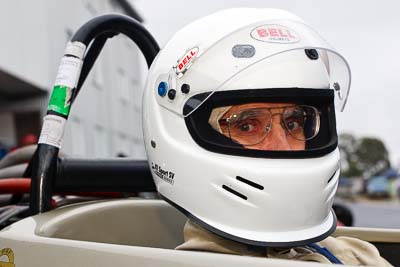 51;29-May-2010;50mm;Australia;Bowen-P6F;Len-Don;Morgan-Park-Raceway;QLD;Queensland;Racing-Cars;Warwick;auto;cockpit;in‒car;motorsport;paddock;portrait;racing