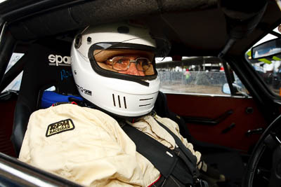 77;29-May-2010;Alfa-Romeo-GTV-2000;Australia;Group-N;Historic-Touring-Cars;John-Wishart;Morgan-Park-Raceway;QLD;Queensland;Warwick;auto;classic;cockpit;historic;in‒car;motorsport;paddock;portrait;racing;vintage;wide-angle