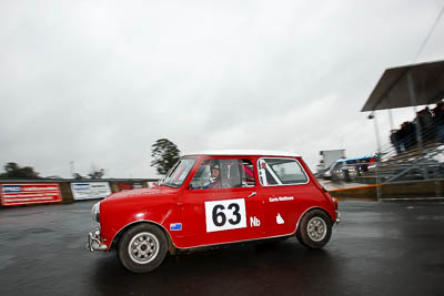 63;29-May-2010;Australia;Gavin-Matthews;Group-N;Historic-Touring-Cars;Morgan-Park-Raceway;Morris-Cooper-S;QLD;Queensland;Warwick;auto;classic;historic;motorsport;racing;vintage;wide-angle