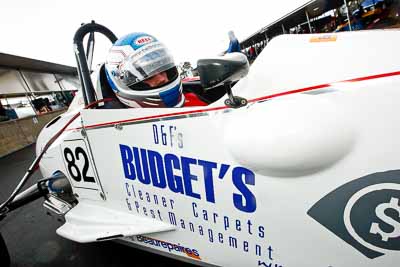 82;29-May-2010;Australia;Bee-Cee-Jabiru;Morgan-Park-Raceway;Paul-Kellaway;QLD;Queensland;Warwick;auto;cockpit;in‒car;motorsport;paddock;portrait;racing;wide-angle