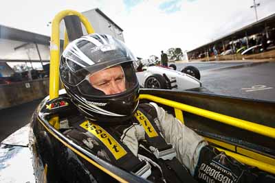 22;29-May-2010;Australia;Craig-Hughes;Morgan-Park-Raceway;QLD;Queensland;VWMA-0901;Warwick;auto;cockpit;in‒car;motorsport;paddock;portrait;racing;wide-angle