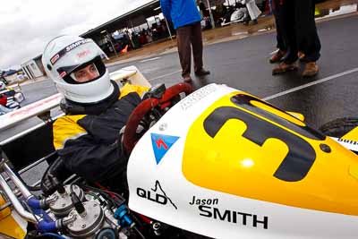 30;29-May-2010;Anderson-Maveric;Australia;Jason-Smith;Morgan-Park-Raceway;QLD;Queensland;Superkarts;Warwick;auto;cockpit;motorsport;paddock;portrait;racing;wide-angle