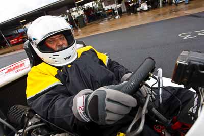 17;29-May-2010;Australia;Morgan-Park-Raceway;Phil-Webb;QLD;Queensland;Stockman-MR2;Superkarts;Warwick;auto;cockpit;motorsport;paddock;portrait;racing;wide-angle