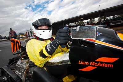 70;29-May-2010;Australia;Hypermax-Racer;Liam-McAdam;Morgan-Park-Raceway;QLD;Queensland;Superkarts;Warwick;auto;cockpit;motorsport;paddock;portrait;racing;wide-angle