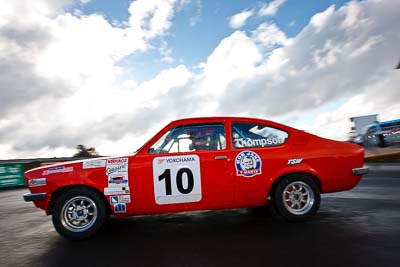 10;29-May-2010;Australia;Holden-Gemini;Melissa-Thompson;Morgan-Park-Raceway;QLD;Queensland;Warwick;auto;clouds;motorsport;racing;sky;wide-angle