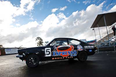 5;29-May-2010;Australia;Brian-Smallwood;Holden-Gemini;Morgan-Park-Raceway;QLD;Queensland;Warwick;auto;clouds;motorsport;racing;sky;wide-angle