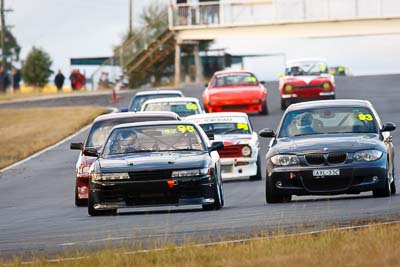 93;96;29-May-2010;Aaron-Lawrence;Australia;BMW-130i;Greg-Symes;Improved-Production;Morgan-Park-Raceway;Nissan-Silvia-S13;QLD;Queensland;Warwick;auto;motorsport;racing;super-telephoto