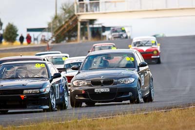 93;29-May-2010;Australia;BMW-130i;Greg-Symes;Improved-Production;Morgan-Park-Raceway;QLD;Queensland;Warwick;auto;motorsport;racing;super-telephoto