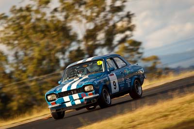 9;29-May-2010;Australia;Ford-Escort-Mk-I;Improved-Production;John-Womersley;Morgan-Park-Raceway;QLD;Queensland;Warwick;afternoon;auto;motorsport;racing;super-telephoto