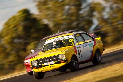 91;29-May-2010;Australia;Ford-Escort-Mk-II;Graeme-Wilkinson;Improved-Production;Morgan-Park-Raceway;QLD;Queensland;Warwick;afternoon;auto;motorsport;racing;super-telephoto