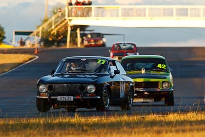 77;29-May-2010;Alfa-Romeo-GTV-2000;Australia;Group-N;Historic-Touring-Cars;John-Wishart;Morgan-Park-Raceway;QLD;Queensland;Warwick;afternoon;auto;classic;historic;motorsport;racing;super-telephoto;vintage