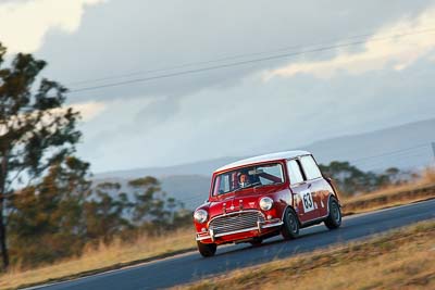 63;29-May-2010;Australia;Gavin-Matthews;Group-N;Historic-Touring-Cars;Morgan-Park-Raceway;Morris-Cooper-S;QLD;Queensland;Warwick;afternoon;auto;classic;historic;motorsport;racing;super-telephoto;vintage