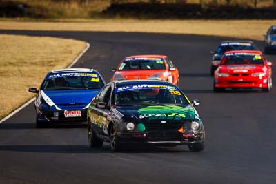 58;30-May-2010;Australia;Ford-Falcon-AU;Gerard-Miscamble;Morgan-Park-Raceway;QLD;Queensland;Saloon-Cars;Warwick;auto;motorsport;racing;super-telephoto