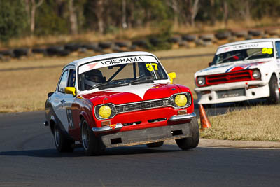 37;30-May-2010;Australia;Bruce-Cook;Ford-Escort-Mk-I;Improved-Production;Morgan-Park-Raceway;QLD;Queensland;Warwick;auto;motorsport;racing;super-telephoto