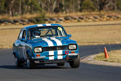 9;30-May-2010;Australia;Ford-Escort-Mk-I;Improved-Production;John-Womersley;Morgan-Park-Raceway;QLD;Queensland;Warwick;auto;motorsport;racing;super-telephoto