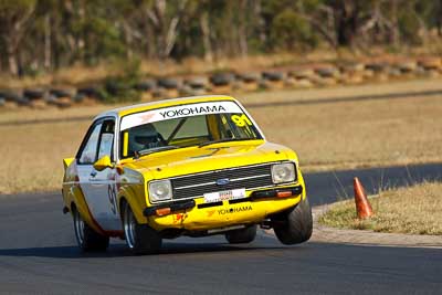 91;30-May-2010;Australia;Ford-Escort-Mk-II;Graeme-Wilkinson;Improved-Production;Morgan-Park-Raceway;QLD;Queensland;Warwick;auto;motorsport;racing;super-telephoto