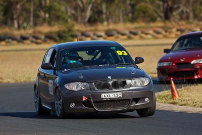 93;30-May-2010;Australia;BMW-130i;Greg-Symes;Improved-Production;Morgan-Park-Raceway;QLD;Queensland;Warwick;auto;motorsport;racing;super-telephoto