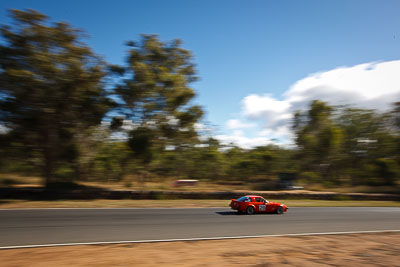 29;30-May-2010;Australia;Improved-Production;Mazda-RX‒7;Morgan-Park-Raceway;QLD;Queensland;Tony-Isarasena;Warwick;auto;clouds;motion-blur;motorsport;racing;sky;wide-angle