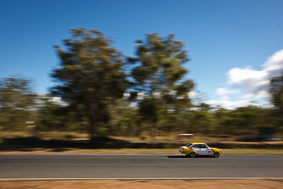 91;30-May-2010;Australia;Ford-Escort-Mk-II;Graeme-Wilkinson;Improved-Production;Morgan-Park-Raceway;QLD;Queensland;Warwick;auto;clouds;motion-blur;motorsport;racing;sky;wide-angle