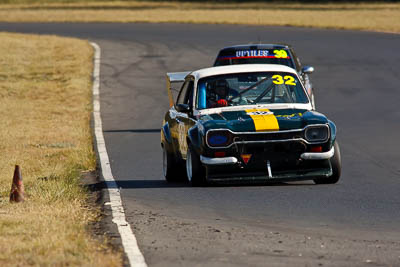 32;30-May-2010;Australia;Ford-Escort-Mk-I;Gary-Goulding;Morgan-Park-Raceway;QLD;Queensland;Sports-Sedans;Warwick;auto;motorsport;racing;super-telephoto