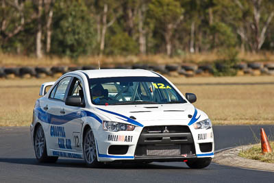 12;30-May-2010;Australia;Evo-10;Mitsubishi-Lancer;Mitsubishi-Lancer-Evolution-X;Morgan-Park-Raceway;QLD;Queensland;Sports-Sedans;Warwick;Wayne-Selby;auto;motorsport;racing;super-telephoto