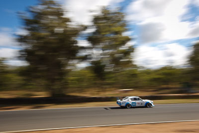 3;30-May-2010;Australia;Bradley-Duckworth;Mazda-RX‒4-Coupe;Morgan-Park-Raceway;QLD;Queensland;Sports-Sedans;Topshot;Warwick;auto;clouds;motion-blur;motorsport;racing;sky;wide-angle