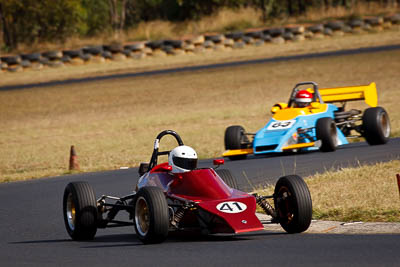 41;30-May-2010;Australia;Elfin-Aero;Morgan-Park-Raceway;QLD;Queensland;Racing-Cars;Robery-Fry;Warwick;auto;motorsport;racing;super-telephoto