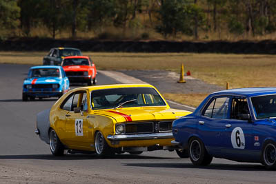13;30-May-2010;Australia;Group-N;Historic-Touring-Cars;Holden-Monaro-HG;Kevin-Heffernan;Morgan-Park-Raceway;QLD;Queensland;Warwick;auto;classic;historic;motorsport;racing;super-telephoto;vintage