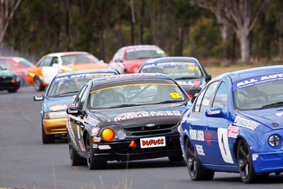 8;30-May-2010;Australia;Ford-Falcon-AU;Gary-Bonwick;Morgan-Park-Raceway;QLD;Queensland;Saloon-Cars;Warwick;auto;motorsport;racing;super-telephoto