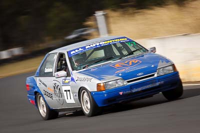 77;30-May-2010;Australia;Ford-Falcon-EA;Harry-Charalambous;Morgan-Park-Raceway;QLD;Queensland;Saloon-Cars;Warwick;auto;motion-blur;motorsport;racing;super-telephoto