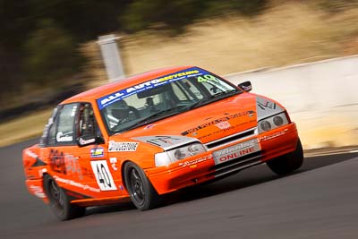 40;30-May-2010;Anthony-Conias;Australia;Ford-Falcon-EA;Morgan-Park-Raceway;QLD;Queensland;Saloon-Cars;Topshot;Warwick;auto;motion-blur;motorsport;racing;super-telephoto