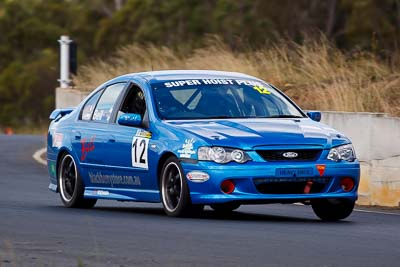 12;30-May-2010;Australia;Ford-Falcon-BA-XR8;Improved-Production;Mark-Bell;Morgan-Park-Raceway;QLD;Queensland;Warwick;auto;motorsport;racing;super-telephoto