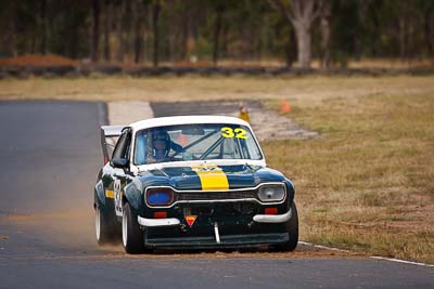 32;30-May-2010;Australia;Ford-Escort-Mk-I;Gary-Goulding;Morgan-Park-Raceway;QLD;Queensland;Sports-Sedans;Warwick;auto;motorsport;racing;super-telephoto