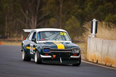 32;30-May-2010;Australia;Ford-Escort-Mk-I;Gary-Goulding;Morgan-Park-Raceway;QLD;Queensland;Sports-Sedans;Warwick;auto;motorsport;racing;super-telephoto