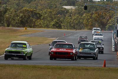 28;42;64;30-May-2010;Australia;Ford-Cortina;Gary-Jackson;Group-N;Historic-Touring-Cars;Holden-Monaro-HQ;Holden-Torana-XU‒1;Mark-Turner;Morgan-Park-Raceway;QLD;Queensland;Teresa-Campbell;Warwick;auto;classic;historic;motorsport;racing;super-telephoto;vintage