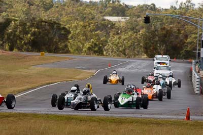 22;37;4;30-May-2010;Argus-DFV9501;Australia;Craig-Hughes;Luke-Battaglia;Mike-Russell;Morgan-Park-Raceway;QLD;Queensland;VWMA-0901;Warwick;auto;motorsport;racing;super-telephoto