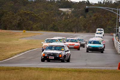 8;30-May-2010;Australia;Ford-Falcon-AU;Gary-Bonwick;Morgan-Park-Raceway;QLD;Queensland;Saloon-Cars;Warwick;auto;motorsport;racing;super-telephoto