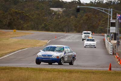 77;30-May-2010;Australia;Ford-Falcon-EA;Harry-Charalambous;Morgan-Park-Raceway;QLD;Queensland;Saloon-Cars;Warwick;auto;motorsport;racing;super-telephoto