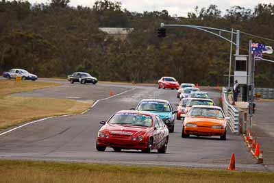 35;30-May-2010;Australia;Chris-Berry;Ford-Falcon-AU;Morgan-Park-Raceway;QLD;Queensland;Saloon-Cars;Warwick;auto;motorsport;racing;super-telephoto